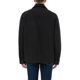 Vince Camuto Chamarra para Caballero Negro Extra Grande Vince Camuto Chamarra para Caballero Negro Extra Grande