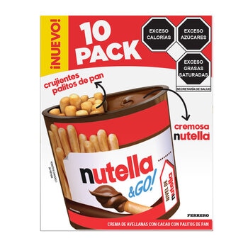 NUTELLA & GO 10 PZ 520G