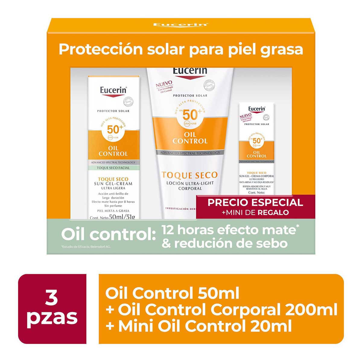 KIT EUCERIN OILCONT 50 ML