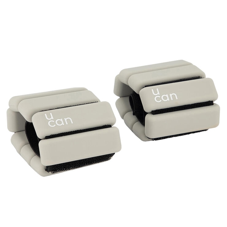 UCan Set de 2 Polainas de 1.5 kg Gris