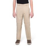 Wearfirst Pantalones convertibles para Niños Café 14 / 16 Años