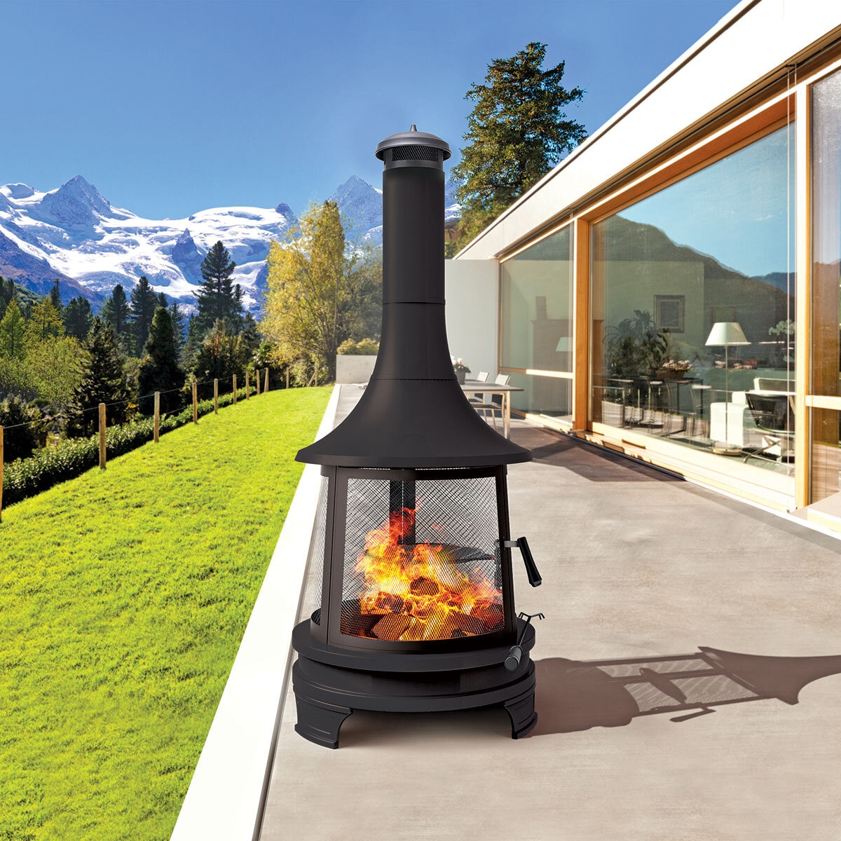 Hello Outdoors Chimenea para Exterior Costco México