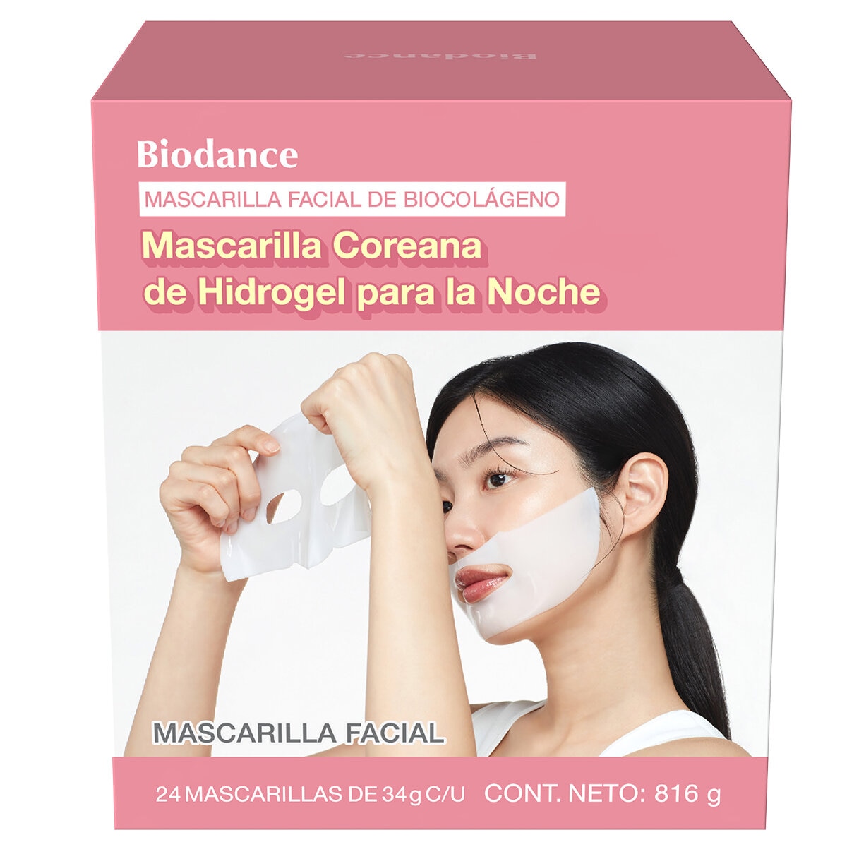 Biodance, Set de Mascarilla Coreana de Hidrogel 24 piezas, Hidrogel