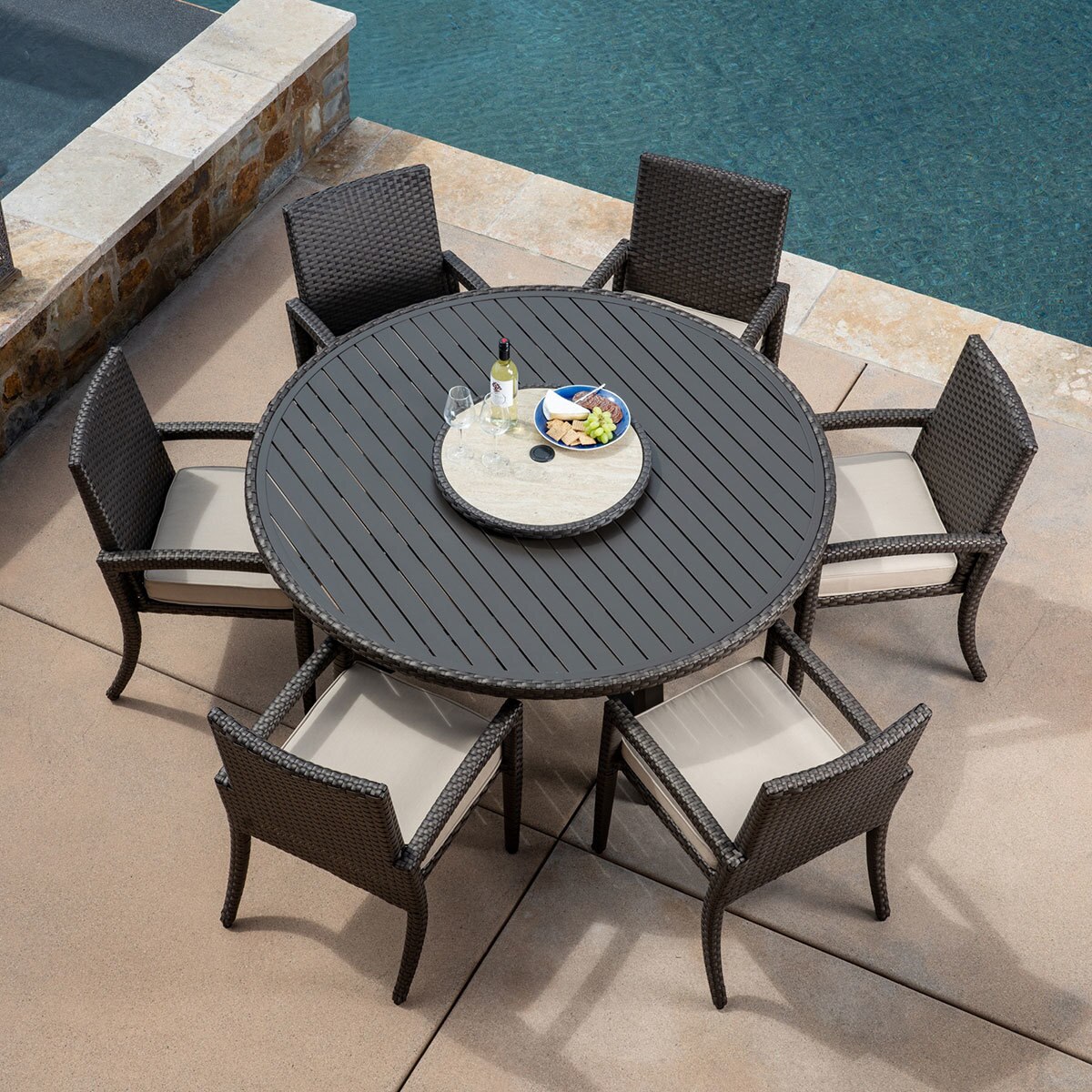 Sidney Comedor de Patio de 7 Piezas Costco México