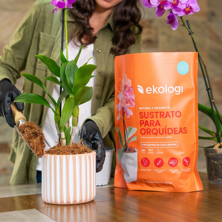 Ekologi, Sustrato para Orquideas 2 piezas de 900g