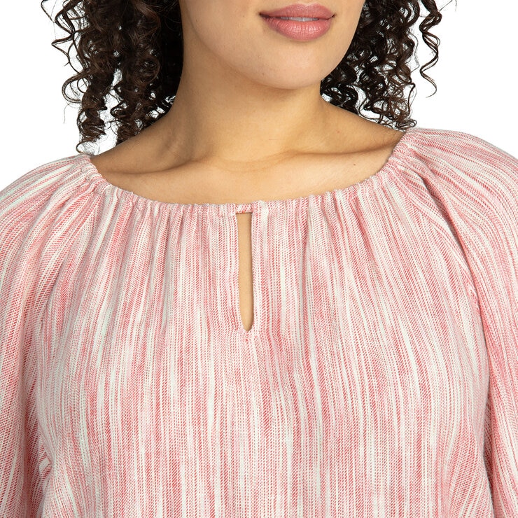 Boston Traders Blusa para Dama Rojo Chica