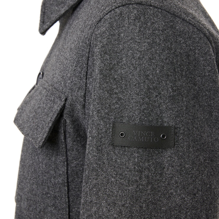 Vince Camuto Chamarra para Caballero Gris Grande