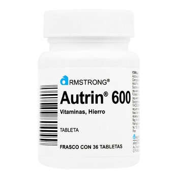 Autrin 600mg 36 Tabletas