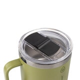 ThermoFlask Taza Para Cafe Con Aislamiento Al Vacio 2 Piezas Coral Green