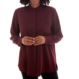 Mario Serrani Italy Blusa para Dama Morado Extra Grande