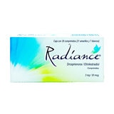 Radiance 3 mg / 30 mcg con 28 Comprimidos