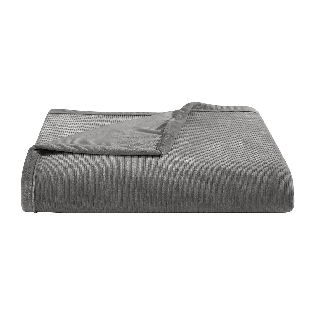 Jennifer Adams Manta Afelpada 152 cm x 177 cm Gris