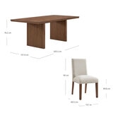 Thomasville, Juego de Comedor de 7 piezas