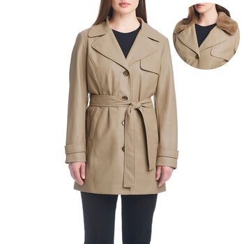 Vince Camuto Gabardina para Dama Varias Tallas y Colores