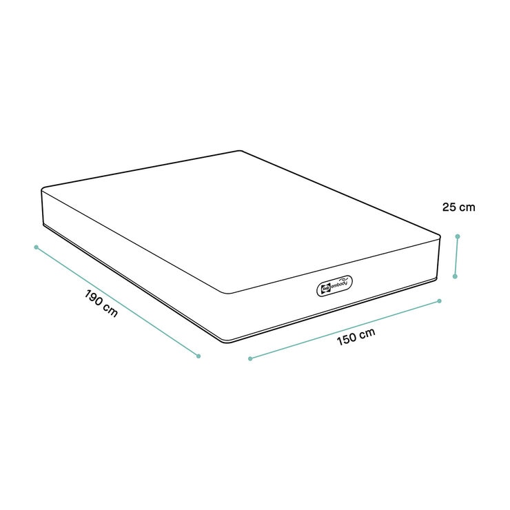 Sealy, Embody To Go, Colchón Queen Size