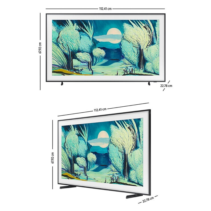 Samsung Pantalla 50" QLED The Frame 4K Smart TV + Marco
