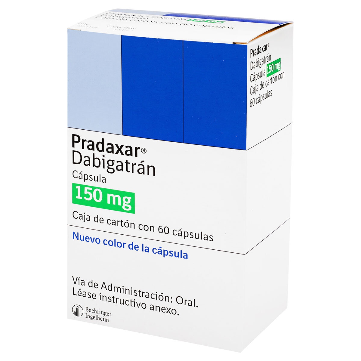 Pradaxar 150mg 60 Cápsulas