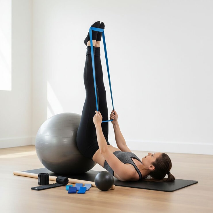 Active Core Pilates Core y Balance Training Kit Azul