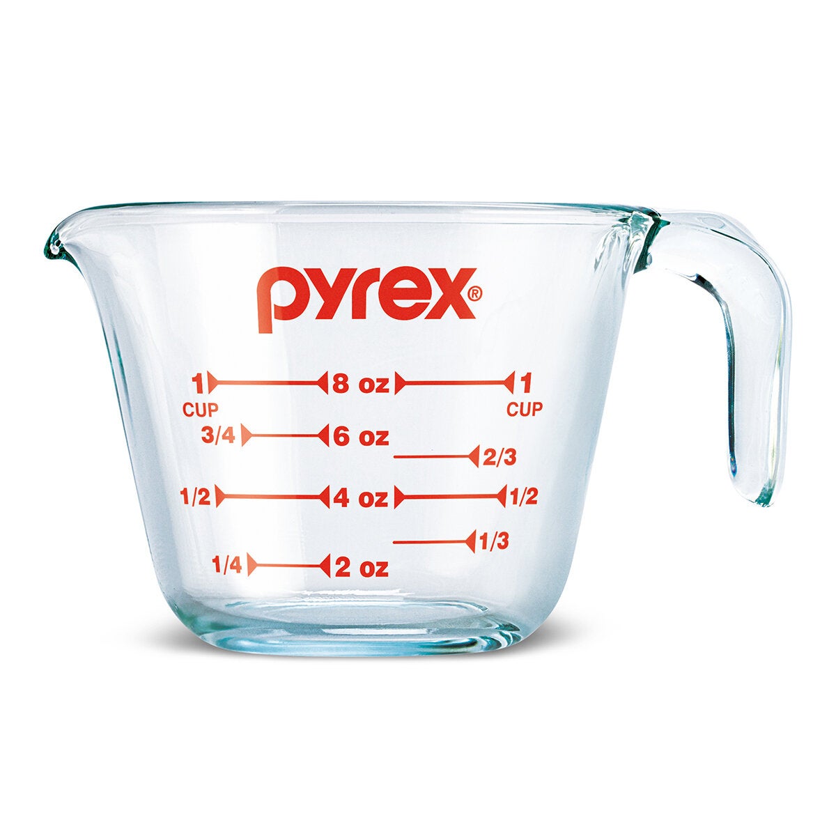 Pyrex Juego de 3 Tazas Medidoras de Vidrio