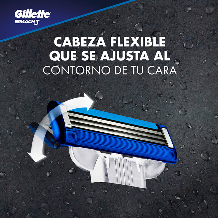 Gillette Proglide Máquina para Afeitar Recargable con 9 Cartuchos