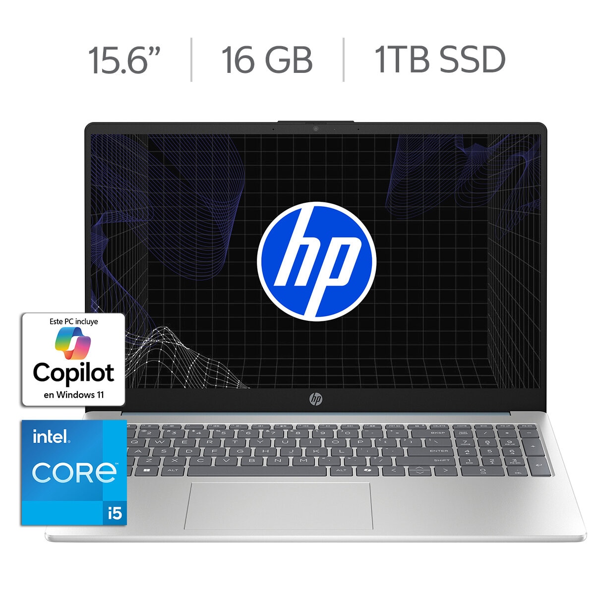HP 15-fd0263la Laptop 15.6" Full HD Intel Core i5 16GB 1TB SSD