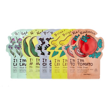 Tony Moly Mascarillas Hidratantes I´m Real, 10 piezas