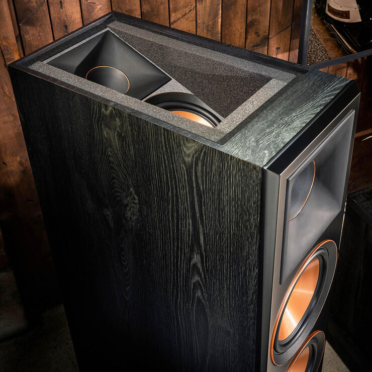 Klipsch RP-8060FA 2 Bocinas Ebony Klipsch RP-8060FA 2 Bocinas Ebony