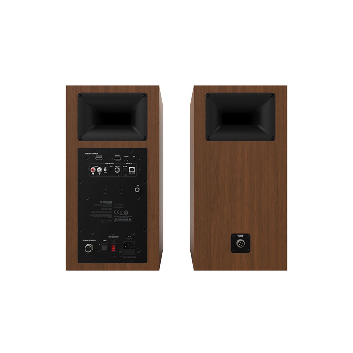  Klipsch The Sevens Monitor Activo Walnut 