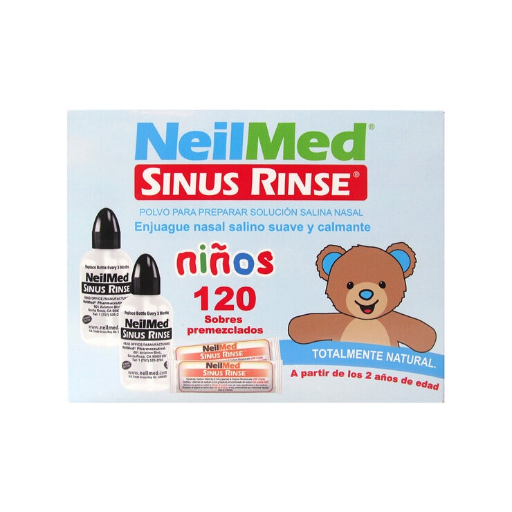 NeilMed Sinus Rinse niños 120 Sobres premezclados