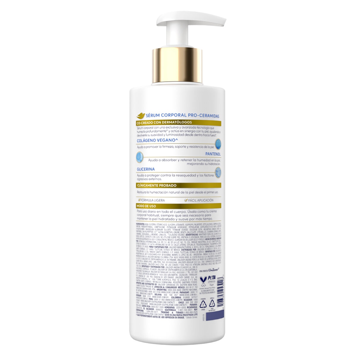 Dove Sérum Corporal Pro-Ceramidas 1l