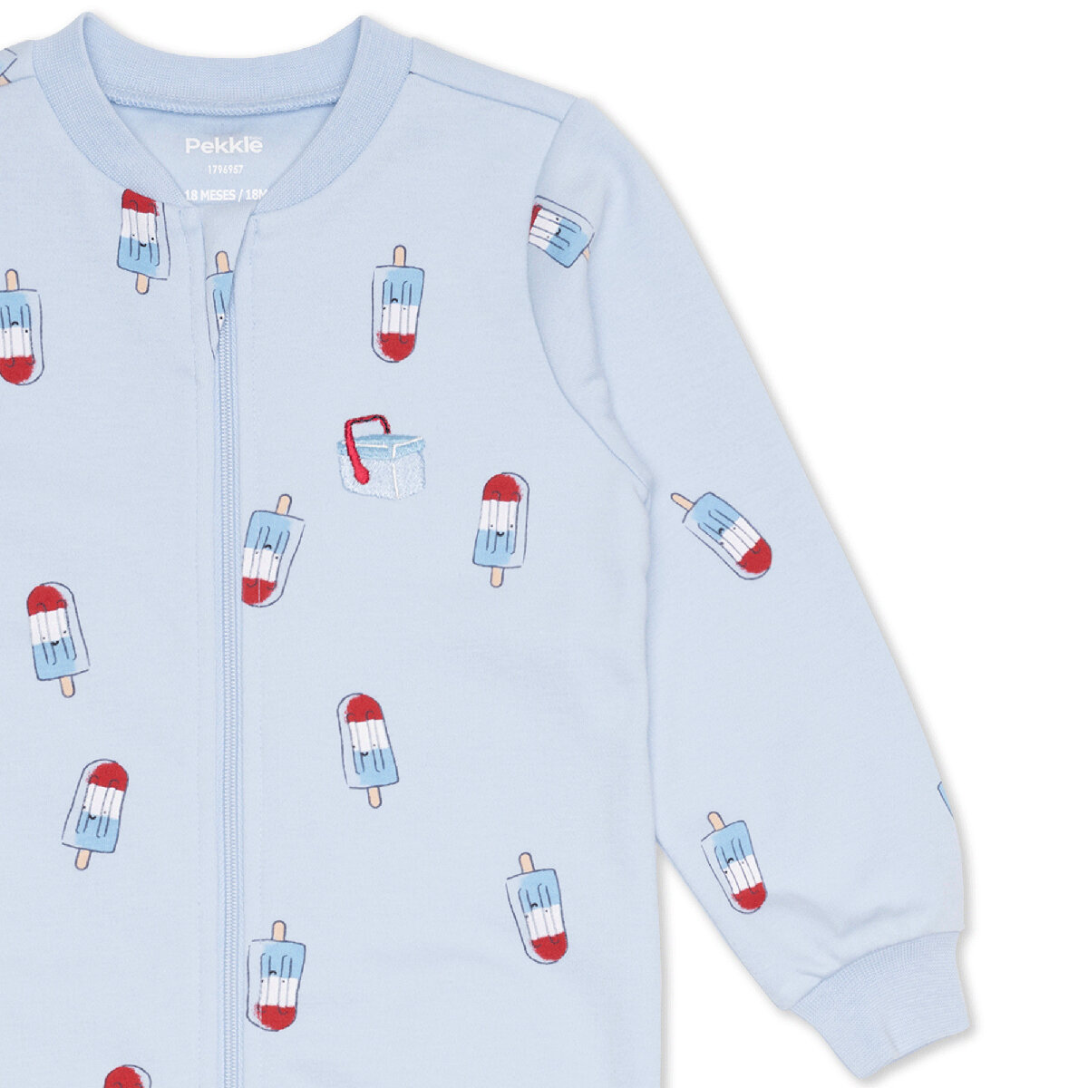 Pekkle Mameluco 2 piezas para Bebés Rojo 12 Meses Pekkle Mameluco 2 piezas para Bebés Rojo 12 Meses