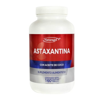 Naturagel Astaxantina 160 Cápsulas