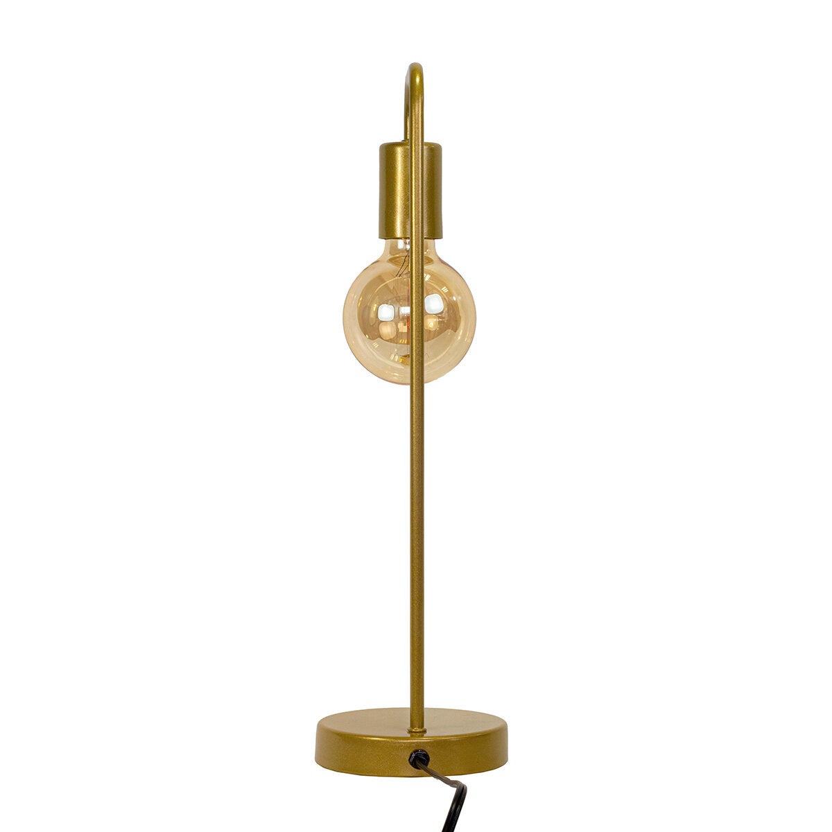Artiva, Lampara de Mesa de Metal, Dorado