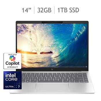 HP Pavilion Plus 14-ew1001la Laptop 14" 2.8K OLED Intel Core Ultra 7 32GB 1TB SSD