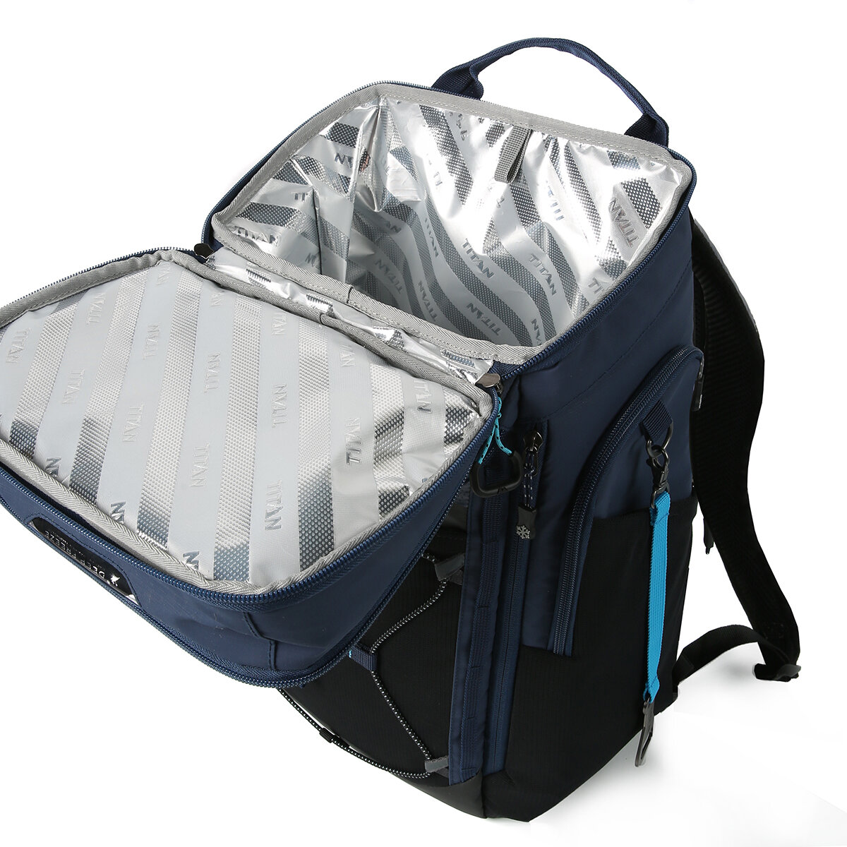 Titan Mochila Hielera para 26 Latas Deep Freeze Azul