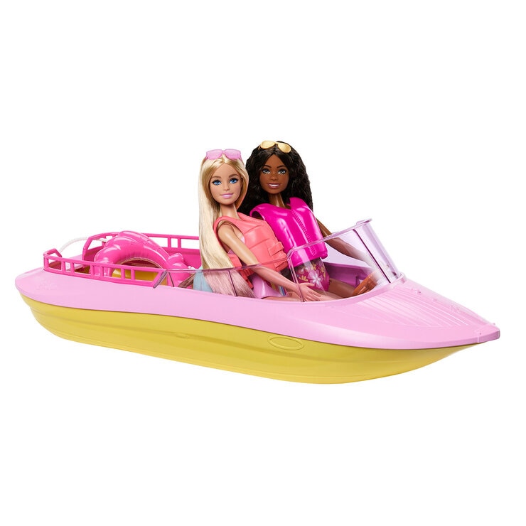 Barbie Vacaciones De Verano, Bote De Playa Barbie Vacaciones De Verano, Bote De Playa