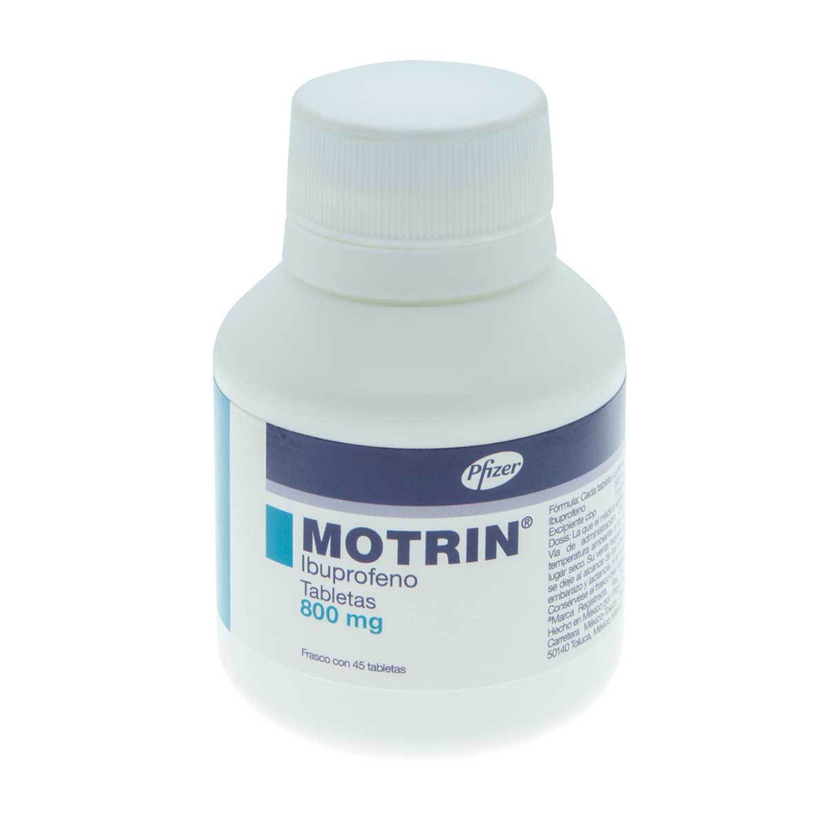 Motrin 800 mg, 45 grageas