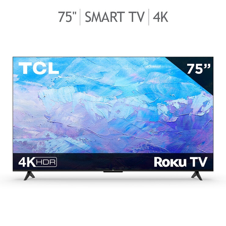 TCL Pantalla 75" 4K UHD Smart TV