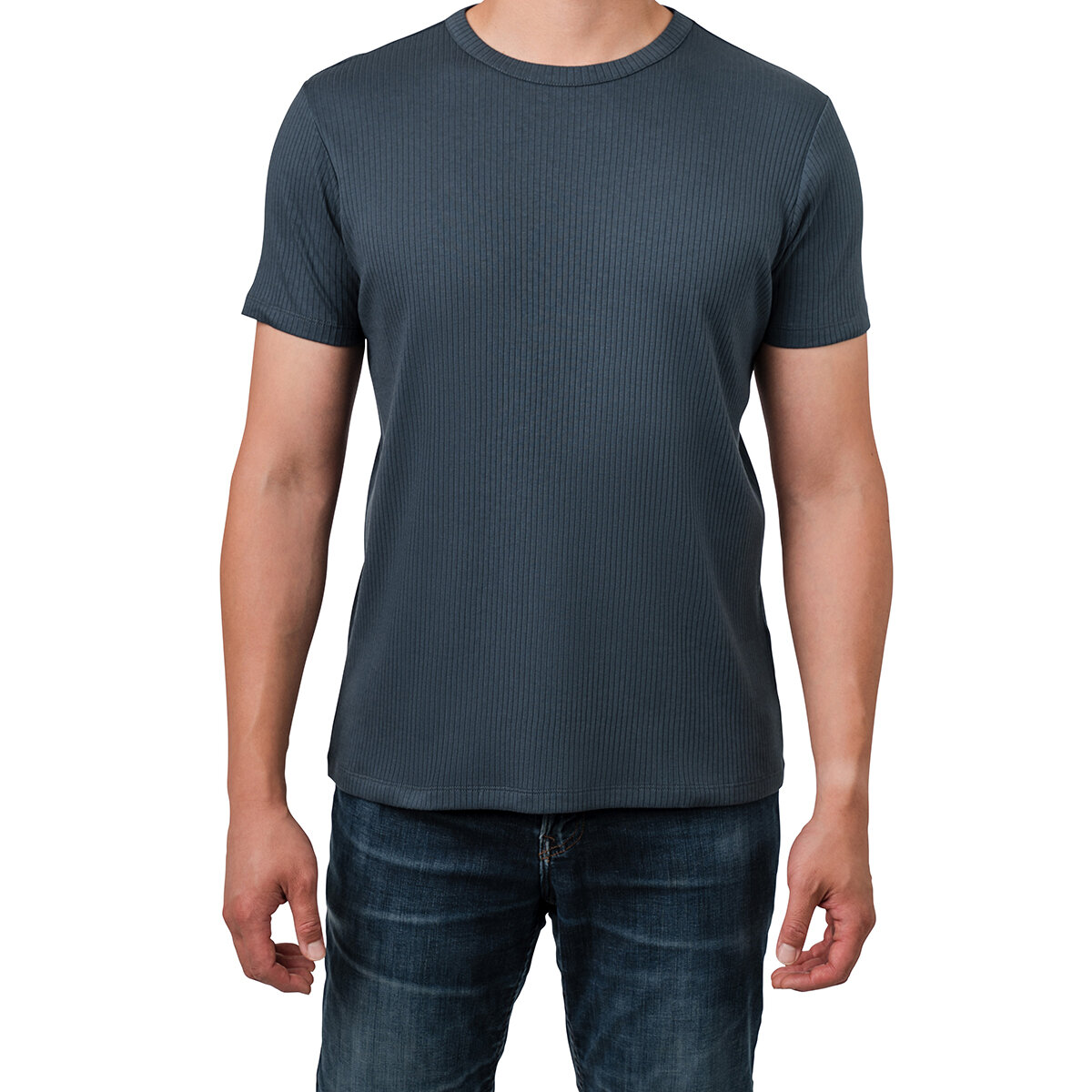 Rough Dress Playera para Caballero Azul Grande