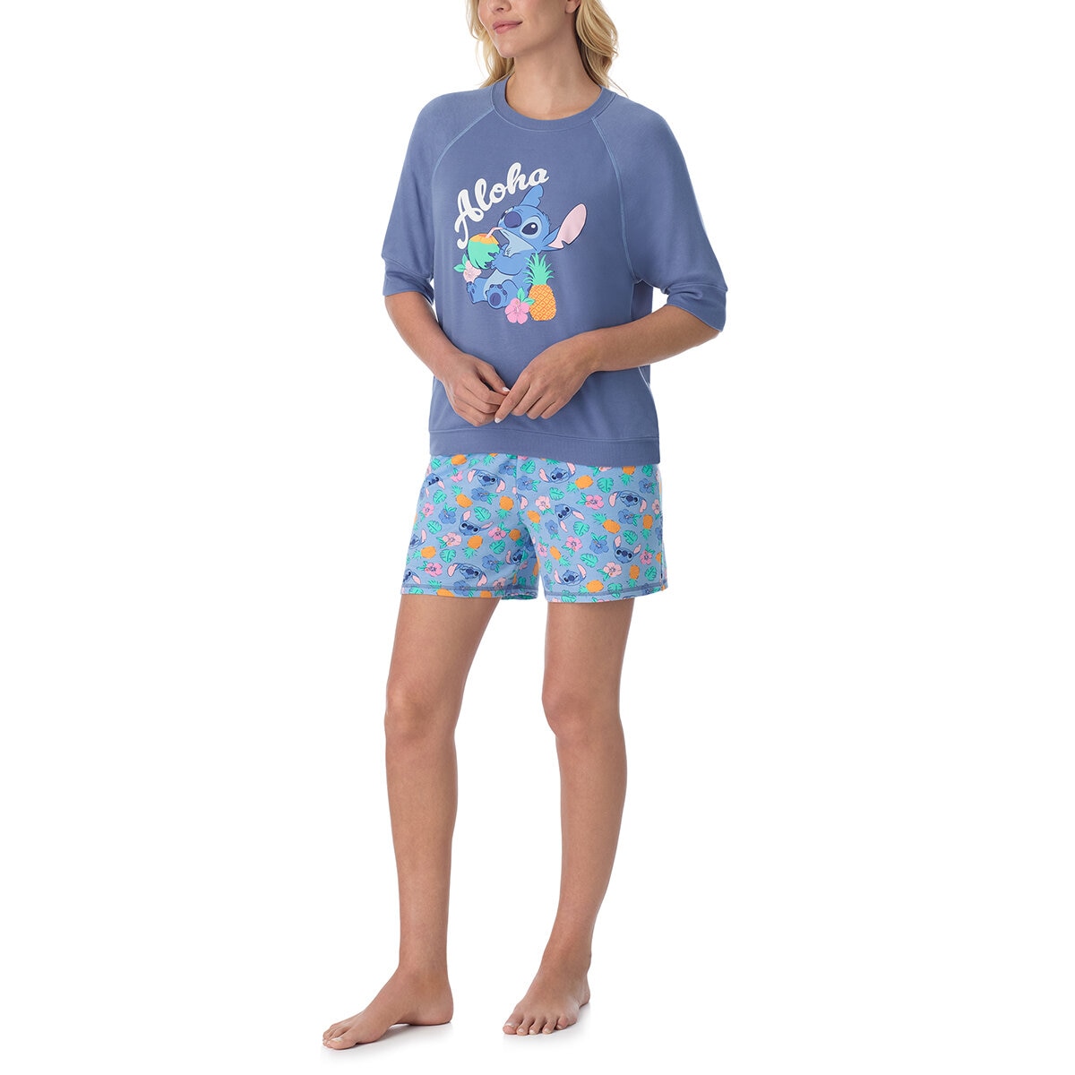 Disney Pijama para Dama Azul Chica Disney Pijama para Dama Azul Chica