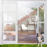 Ideal Pet Products puerta de aluminio para perro de raza grande
