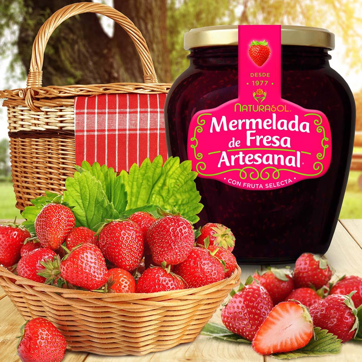 Naturasol Mermelada de Fresa Artesanal 870 g