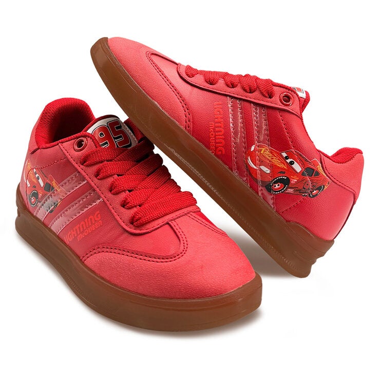 Disney Cars, Tenis Color Rojo para Niño, Varias Tallas Disney Cars, Tenis Color Rojo para Niño, Varias Tallas