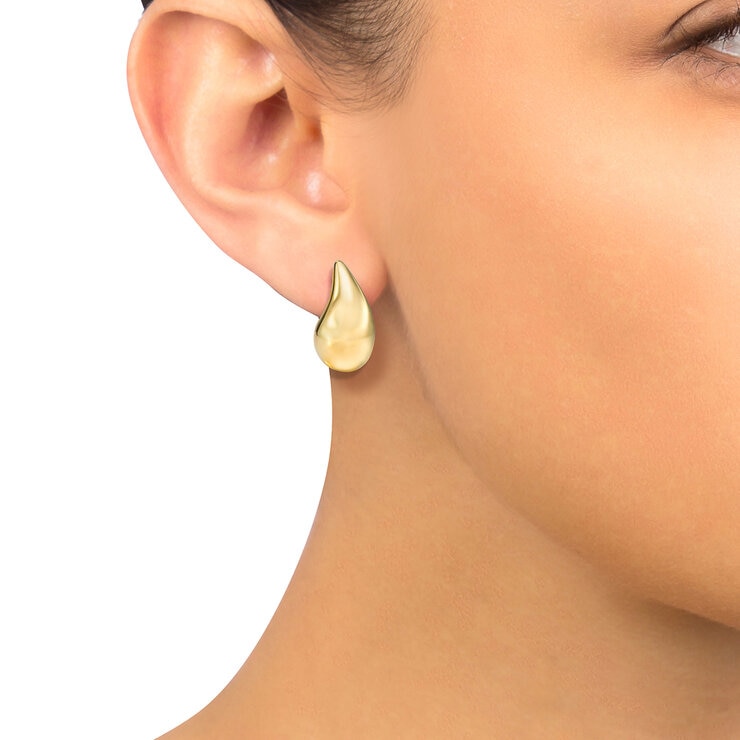 Aretes, Oro Amarillo de 14K Aretes, Oro Amarillo de 14K