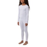 32 Degrees Heat Ropa Termica 2 piezas para Niños y Niñas Blanco 4 / 5 Años