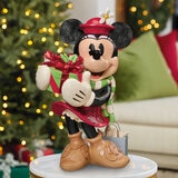 Disney Figura Navideña Pintada a Mano, Minnie