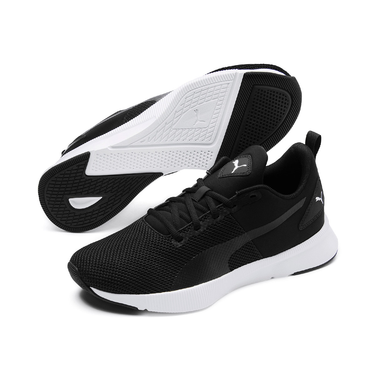 puma negro zapatos
