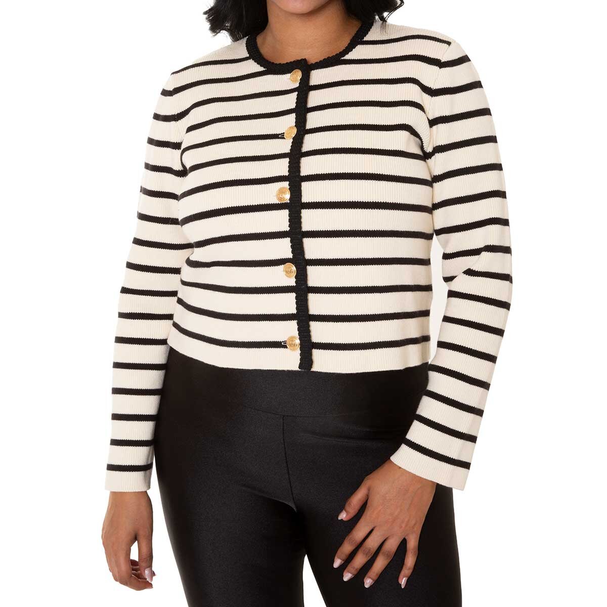 Mario Serrani Italy Suéter para Dama Blanco Mediana