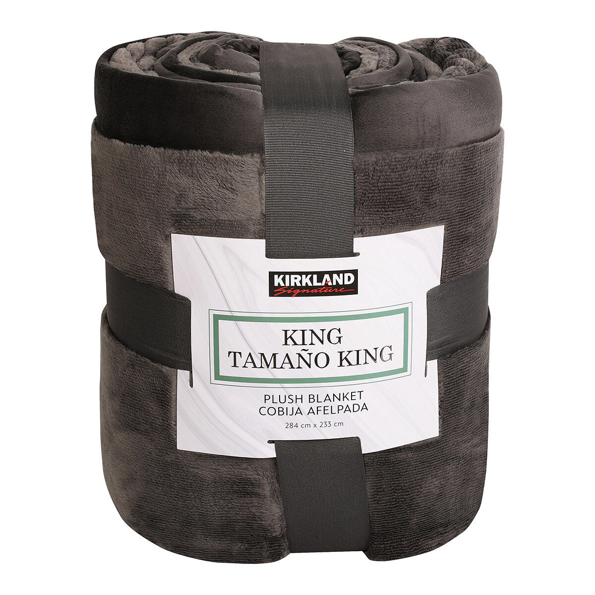 Kirkland Signature, Cobija, Tamaño King, Gris