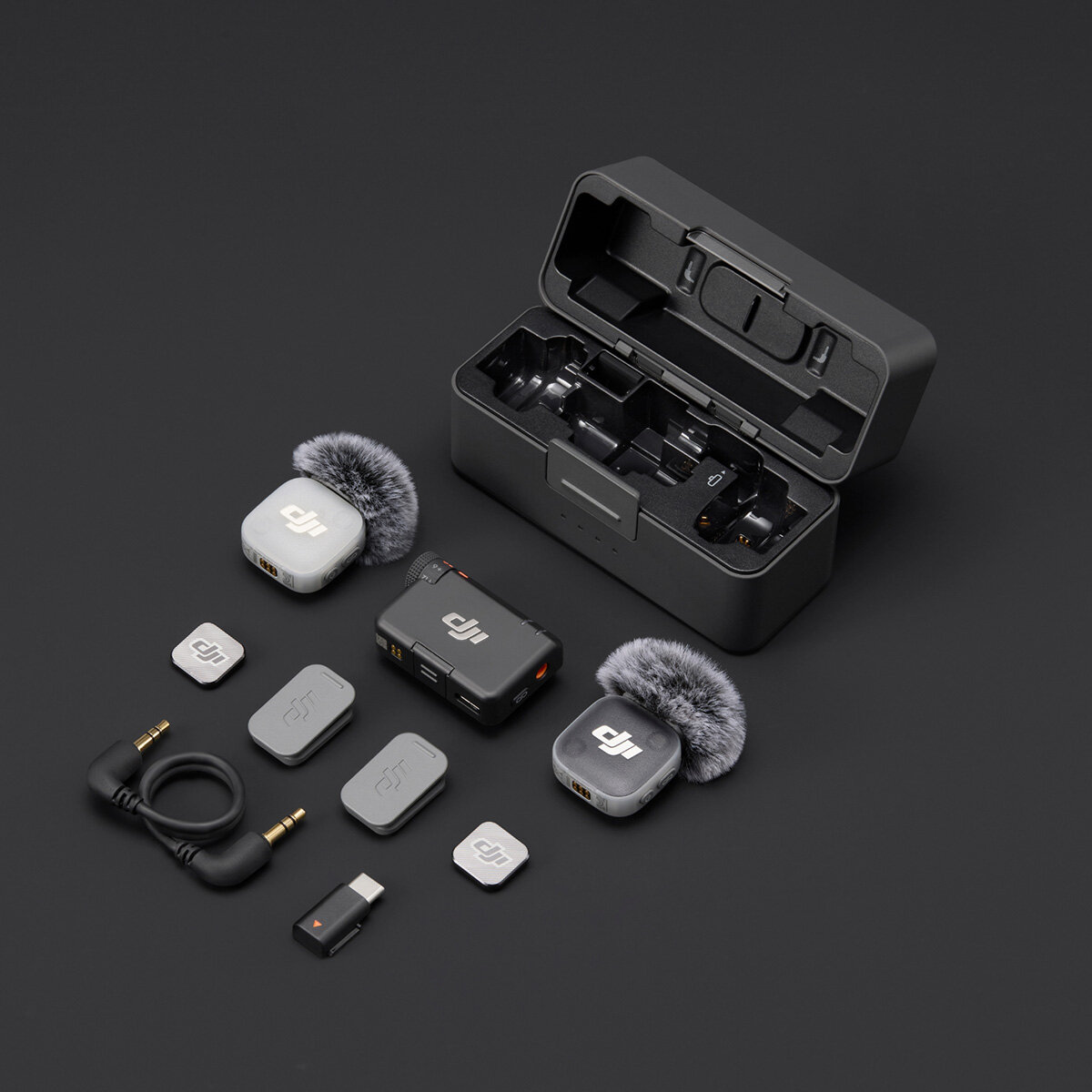DJI Mic Mini 2 (2 TX + 1 RX + Charging Case) DJI Mic Mini 2 (2 TX + 1 RX + Charging Case)